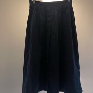 Navy skirt